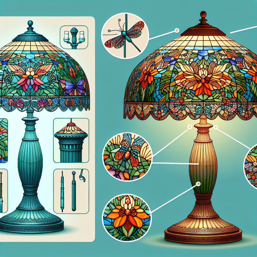 Lampe Tiffany Originale : Découvrez l'authenticité de la lampe Tiffany véritable