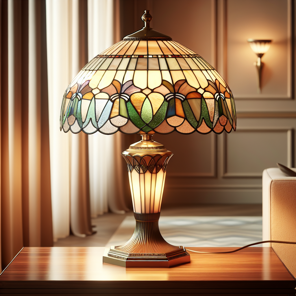 Lampe Tiffany Art Déco : L'élégance intemporelle illuminant votre intérieur
